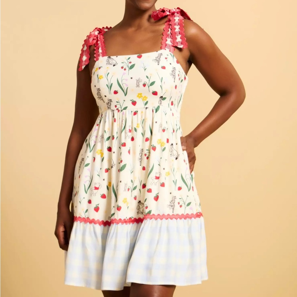 Disney Winnie the Pooh Strawberry Tie‎ Dress Boxlunch